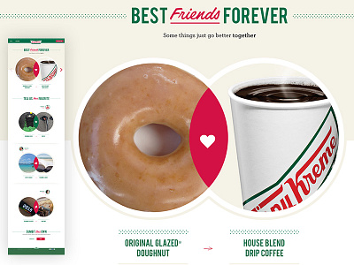 Best Friends Forever donuts icons marketing pattern photoshop pitch web