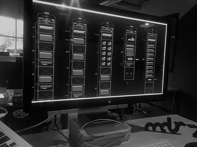 High Level Wireframes flow ia illustrator mobile responsive ui ux wireframes