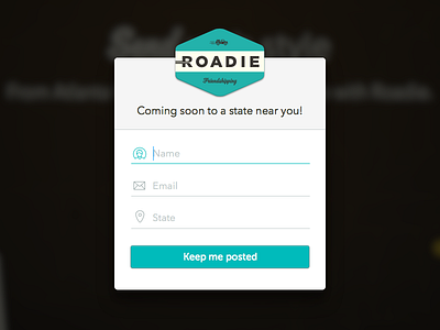 Coming Soon To A State Near You form mobile responsive
