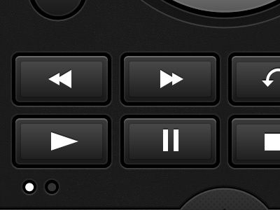 controls buttons icons iphone ui