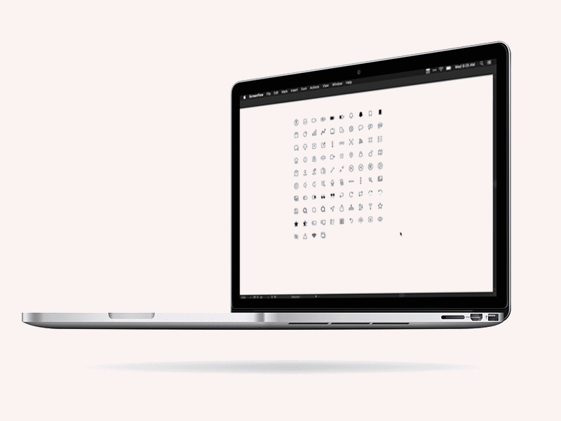 Pixel perfect icons