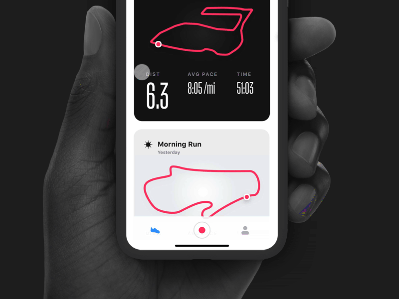Subtle Animation invision invision studio prototype motion animation ui iphone iphone x ios mobile interface action condensed