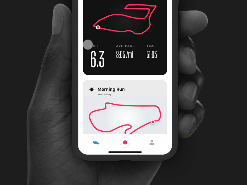 Subtle Animation action condensed animation interface invision invision studio ios iphone iphone x mobile motion prototype ui