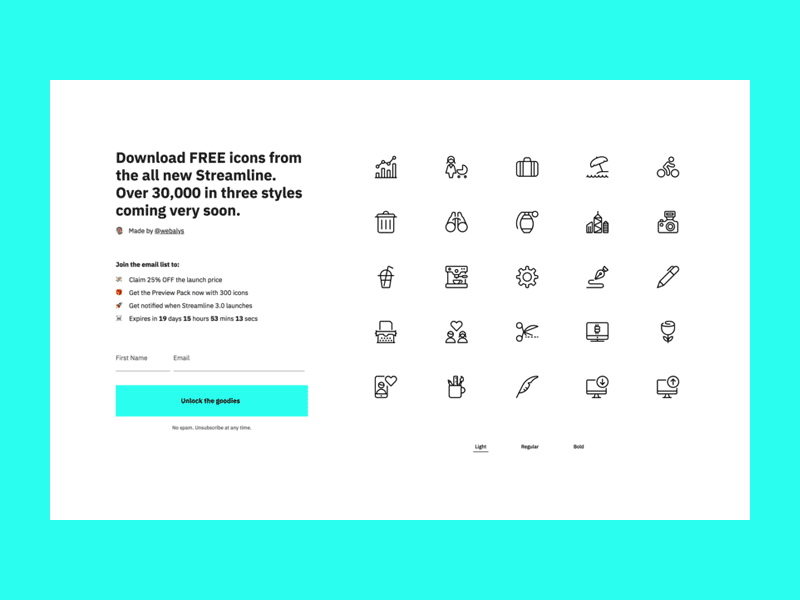 Search and download 30,000 icons with the new Streamline app