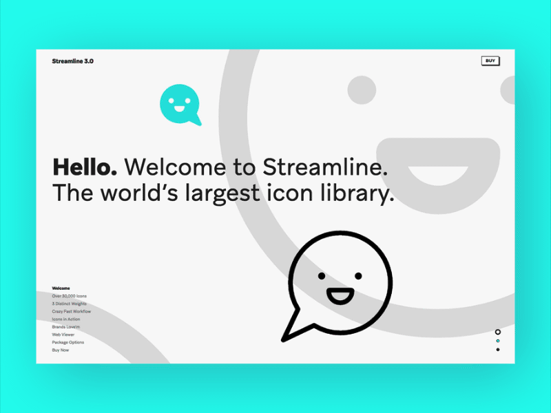 Streamline 3.0 is here animation form freebie icons marketing mobile pricing responsive streamline web