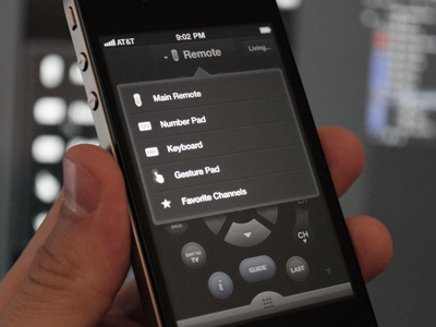 Remote Navigation dropdown icons iphone list navigation remote texture ui