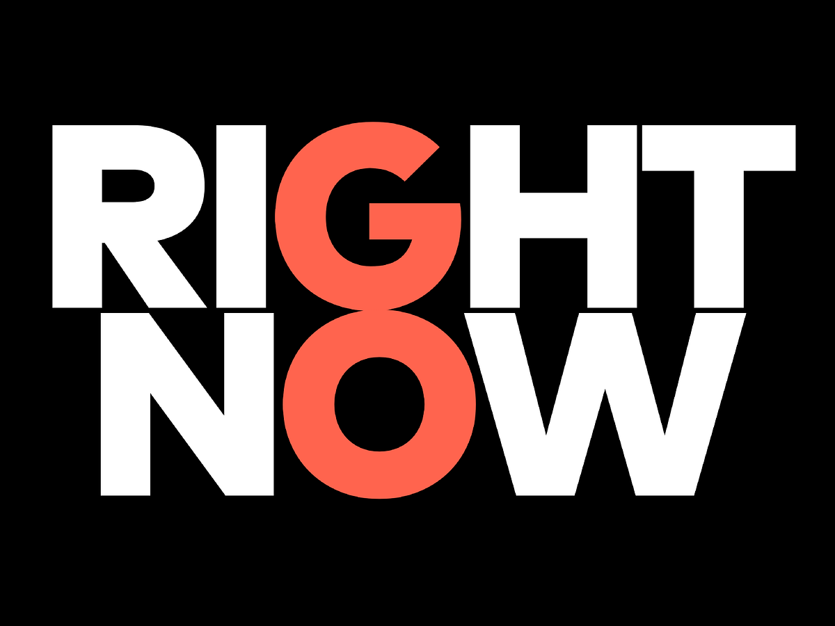 Right Now by MDS on Dribbble