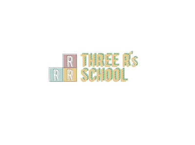 Private Kindergarden Three R's School 3 r design illustration kindergarden logo logo design r school