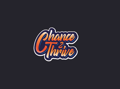 Chance 2 Thrive Logo chance design illustration logo logo design thrive