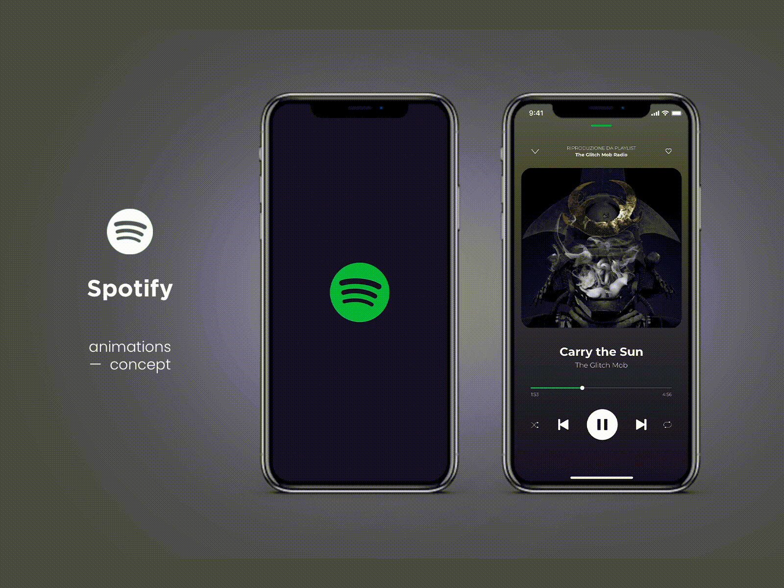 Spotify — concept