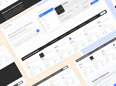 NuSaaS - SaaS Products branding design illustration landing page logo ui uxui design vector web design web development