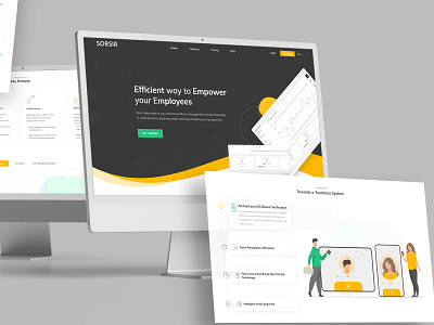 Sorsir - Web Design Mockup
