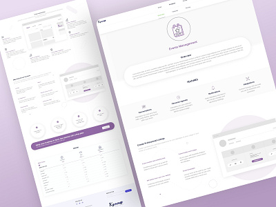 Event Management - Landing Page