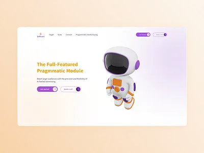 [Responsive web design] UI/UX for advertising platform app design design figma illustration minimal prototype ui ux website