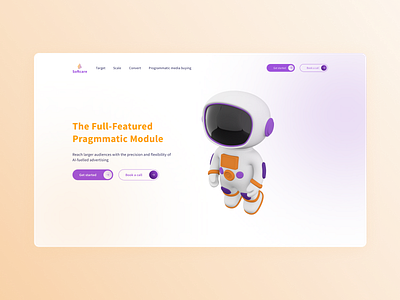 [Responsive web design] UI/UX for advertising platform app design design figma illustration minimal prototype ui ux website