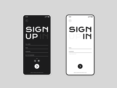 Sign Up Page