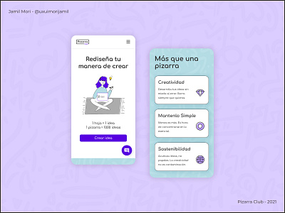 Pizarra Club 🖌️🛠️🎨 design ui ui ux ui design uidesign uiux ux uxdesign
