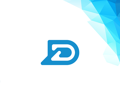 D Logo art branding design graphic design icon illustrator logo minimal type vector