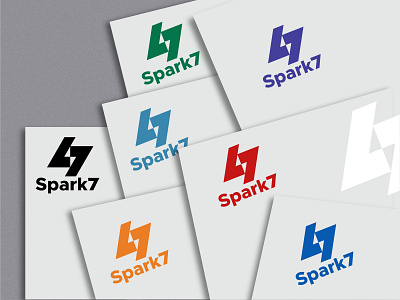 Spark7 Logo Design abstract logo agency animation brand identity branding branding design creative creative logo graphic design illustration letter logo logo logo design logodesign logotype modern logo monogram motion graphics simple simple logo design