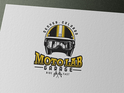 moto lab logo design