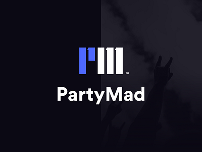 Nightclub PartyMad brand branding club concept disco icon identity logo logomark logotype mad nightclub party