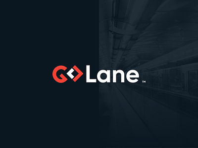 GoLane Branding brand branding bus concept icon identity logo logomark logotype public train transport travel