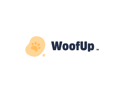 WoofUp Branding brand branding concept dog dogs icon identity logo logomark logotype paw