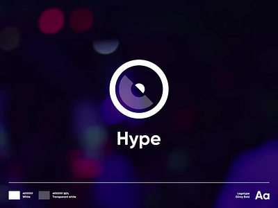 Hype Branding brand branding brandmark concept icon identity logo logomark logotype music