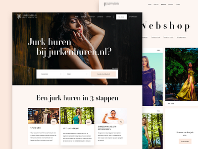 Jurkenhuren.nl web design