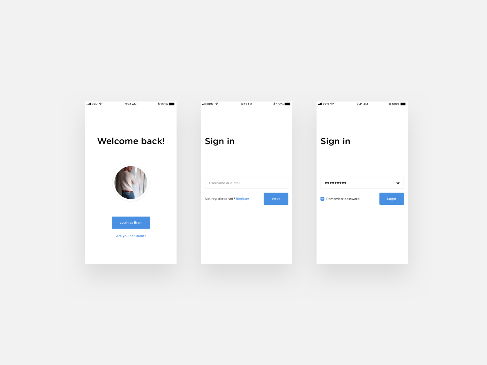 Modern Login Form