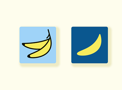 App Icon appicon bananas dailyui