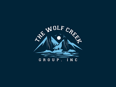 WOLF Creek 01 branding logo vector