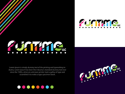 Funtime branding design fashion logo logodesign vector