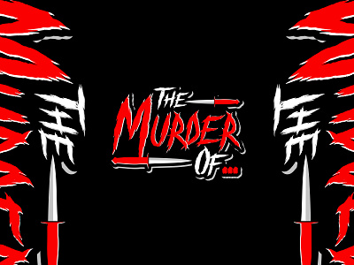 THE MURDER branding design illustration logo logodesign vector