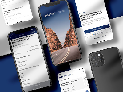 Official Bid Ad App for Arizona Department of Transportation adot arizona bid mobile app transportation