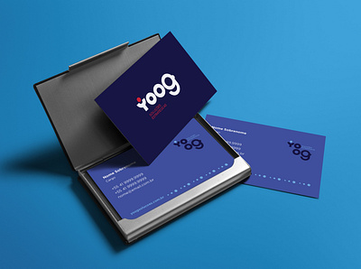 Yoog Soluções Estratégicas branding clean design logo