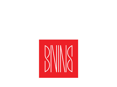 Bivins Gallery logo art brand design brand identity design gallery logo typography