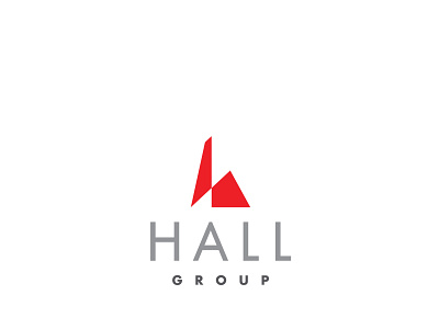 Hall Group logo brand design brand identity identity identity branding logo