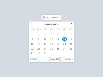 Calendar Iteration calendar date picker healthcare oncology