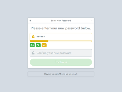 Password Flow (WIP)