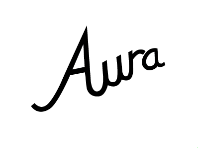 Aura (Rev. 2) aura lettering typography