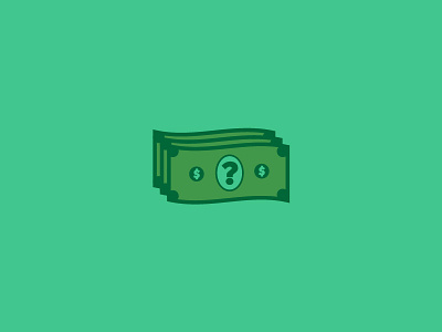 Where's My Money? cash cash icon green illustration money money icon money symbol symbol vector art where is it