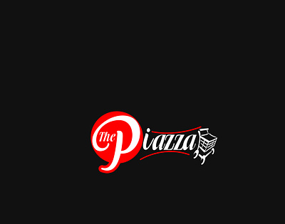 The Piazza logo brand identity branding design illustration logodesign