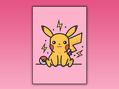 Pikachu Vector Art