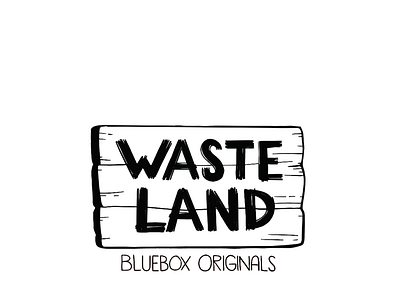 waste land | Goodwill Bluebox collaboration animation branding design illustration logo minimal