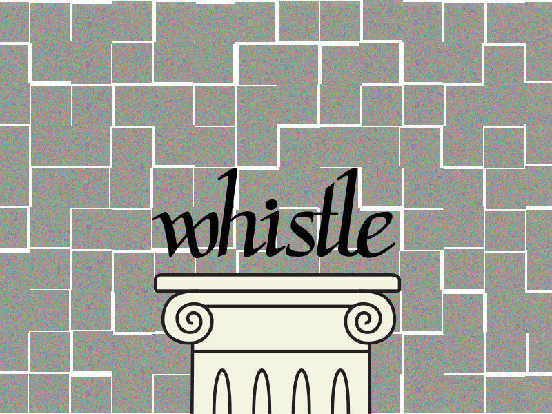 whistle brand identity & design animation design illustration logo web design