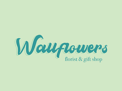 Wallflowers - Brand Identity & Web Design branding design illustration logo web design