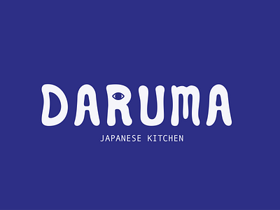 DARUMA - Japanese Kitchen Concept branding illustration logo web design