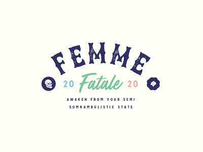 💀 Femme Fetale Badge