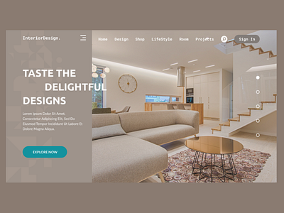 interior design website